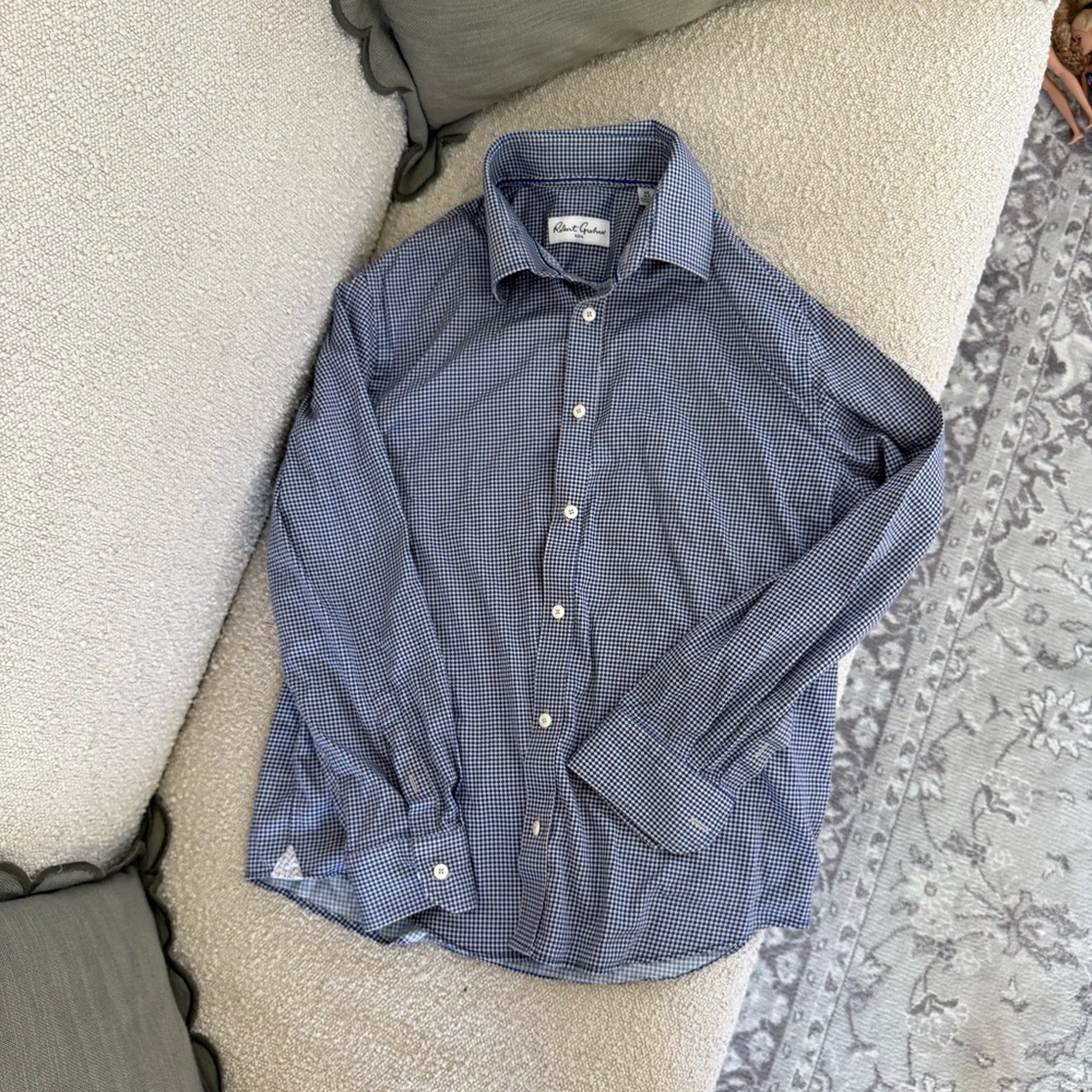 Robert Graham Button Down Dress Shirt🤍